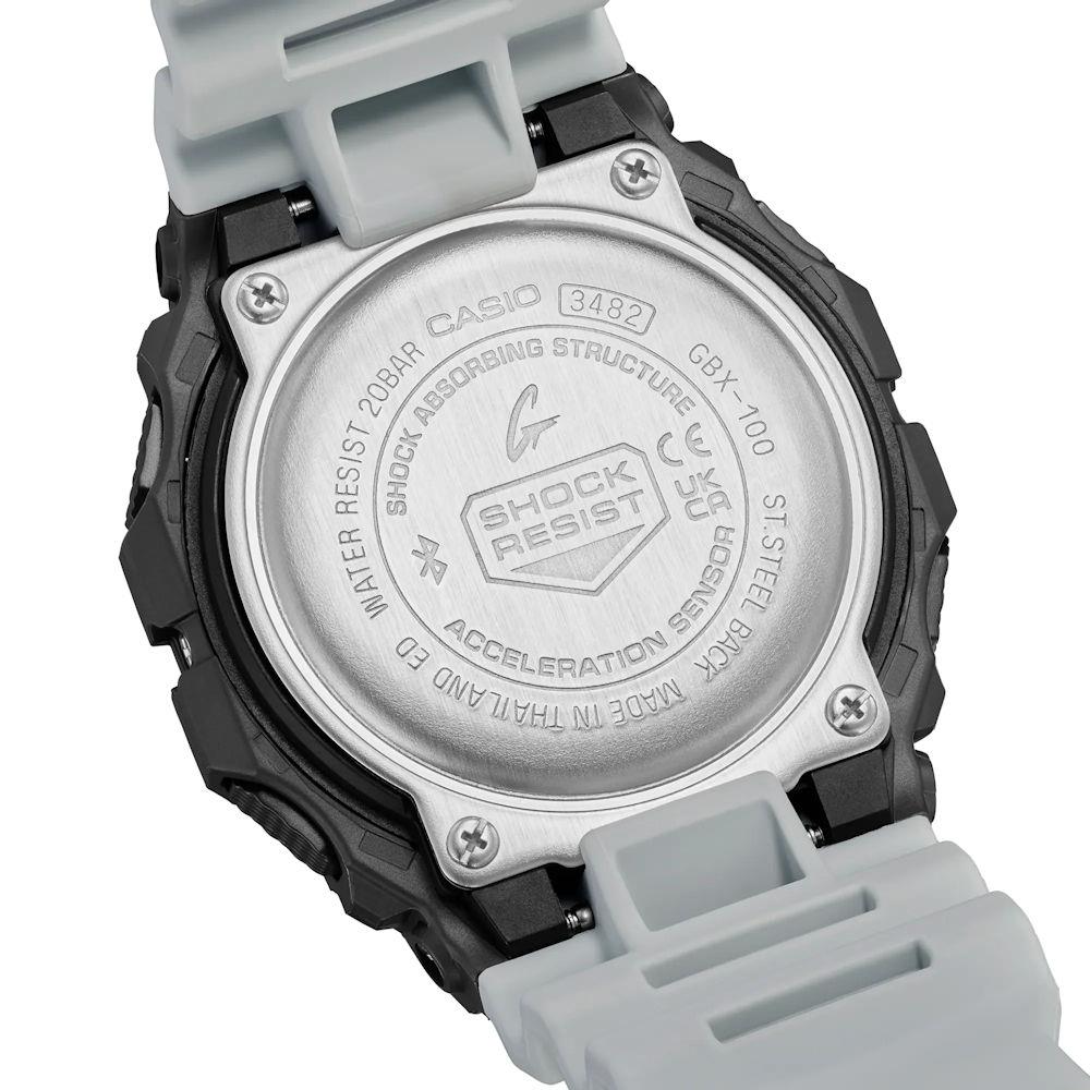 G-Shock Move Black/White gbx100tt-8 - Casio G-Shock wrist watch